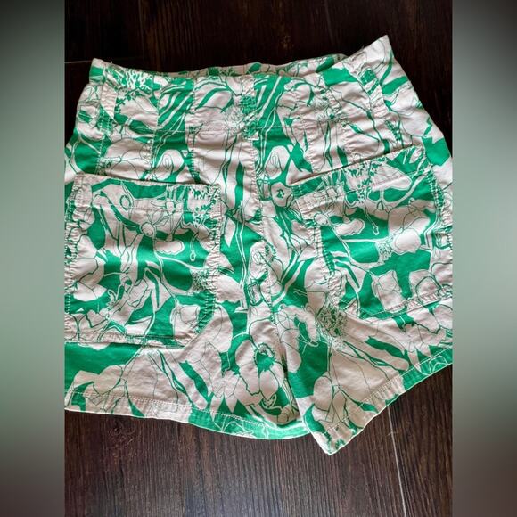Anthropologie Maeve the Colette Pattern High-rise Shorts with Pockets Size 26 - Picture 8 of 9